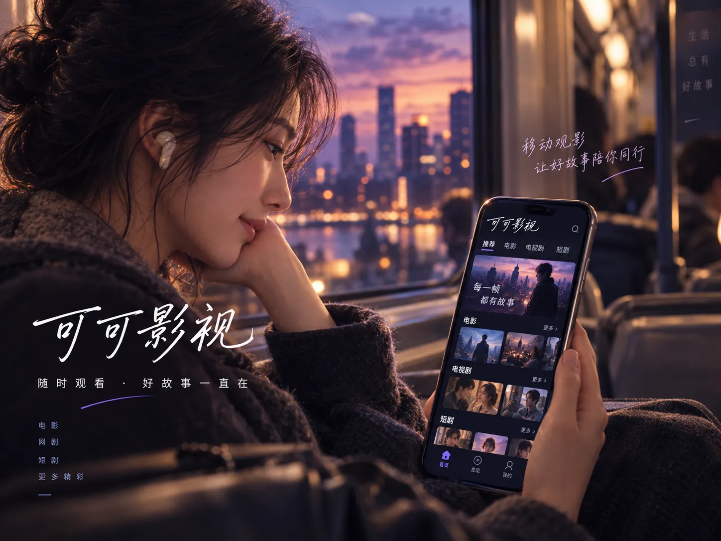 网页端内容入口画面